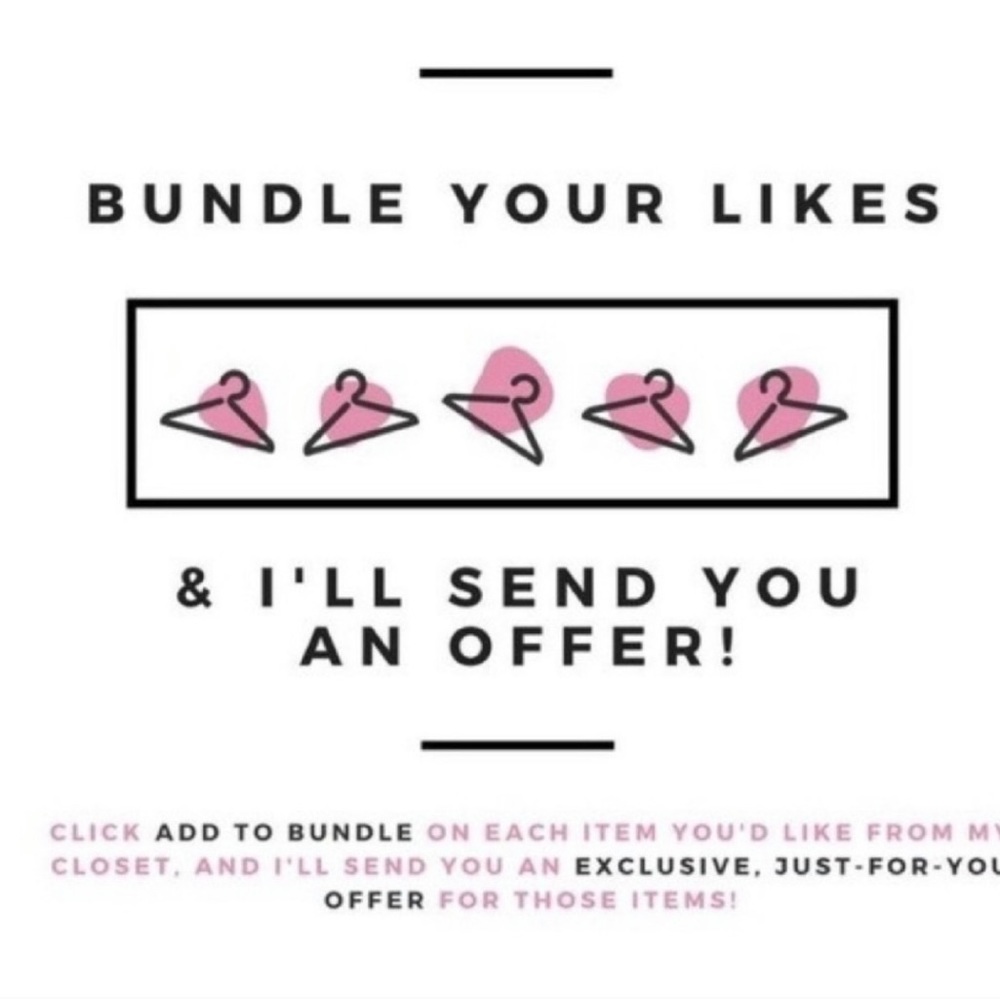 Bundle 2 or more items to save 🫶🏼